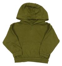 Tmavozelená mikina s kapucňou Primark