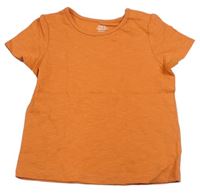 Oranžové melírované tričko F&F