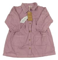 Nové - Fialové riflové šaty Next