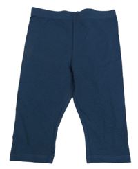 Tmavomodré crop legíny Tchibo