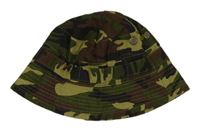 Kaki-hnedý army klobúk St. Bernard