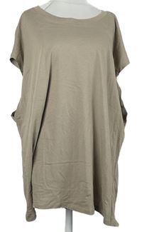 Dámsky béžový voľné ý top H&M