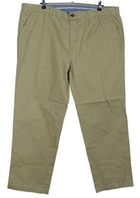 Pánske béžové plátenné chino nohavice Farah vel. 44/29