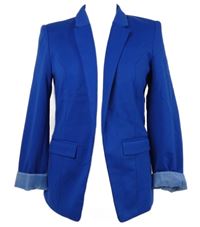 Dámský safírový sakový cardigán Oasis 