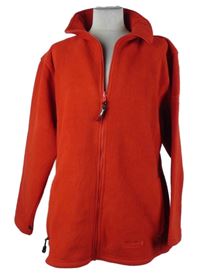 Dámská červená fleecová funkční propínací mikina Polartec 