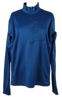 Pánská námořnicky modrá sportovní funkční mikina Crane 