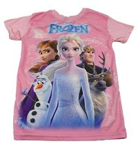 Ružové tričko s Frozen