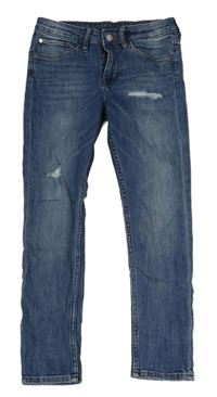 Modré skinny rifle H&M