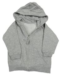 Svetlosivá prepínaci mikina s kapucňou Matalan