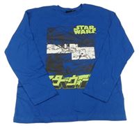 Modré tričko s potiskem - Star wars
