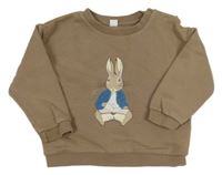 Hnedá mikina so zajícem