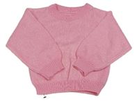 Ružový sveter