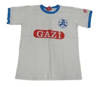 Biele tričko s nápisom