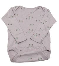 Lila puntíkaté body s jednorožci Next