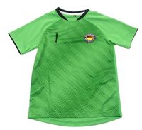 Zelené vzorované športové tričko H&M