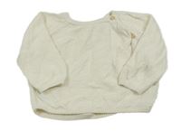 Smotanový vzorovaný sveter H&M