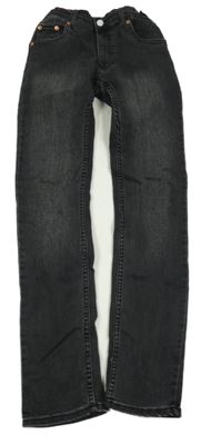 Černé skinny rifle Levi´s