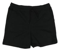 Černé teplákové kraťasy Primark