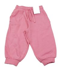 Nové - Růžové tepláky Tu