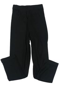 Čierne rebrované spodné nohavice TOG24