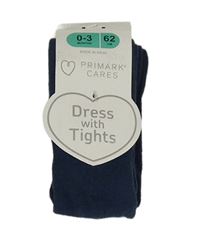 Tmavomodré punčocháče PRIMARK