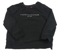 Černá mikina s logem Tommy Hilfiger