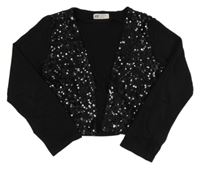 Černé bolérko s flitrami H&M