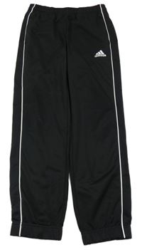 Černé sportovní tepláky Adidas