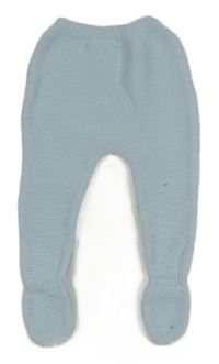 Světlemodré pletené polodupky