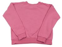 Tmavoružová oversize mikina George