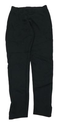 Tmavomodré teplákové nohavice