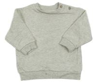 Svetlosivá melírovaná mikina George