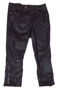 Lilkové třpytivé potažené skinny rifle Matalan