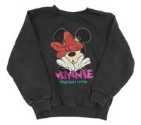 Antracitová mikina s Minnie H&M