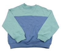 Modro-zelená mikina M&S