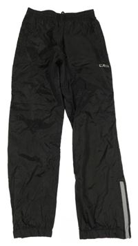 Čierne šušťákové nepromokavé funkčné nohavice CMP