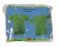 Nové - Zelená zástěra na malování s beruškami