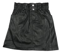 Čierna koženková sukňa Primark