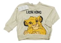 Nové - Béžová mikina so Simbou Disney