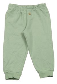 Zelené tepláky s knoflíkem Lily & Dan