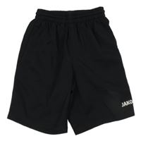 Černé šusťákové kraťasy Jako