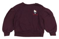 Vínová mikina s Hello Kitty Primark