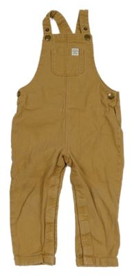 Hnědé riflové laclové rifle s kapsou F&F