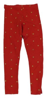 Červené legíny s hviezdami F&F