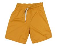 Okrové športové kraťasy s bielým pruhom H&M