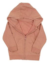 Ružová prepínaci mikina s kapucňou George