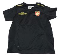 Černé sportovní tričko - Německo