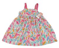 Nové - svetloružová -farebná ľahká tunika Matalan