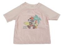 Světlerůžové UV tričko s Minnie H&M