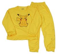 2set - Žlutá mikina s Pikachuem + tepláky 